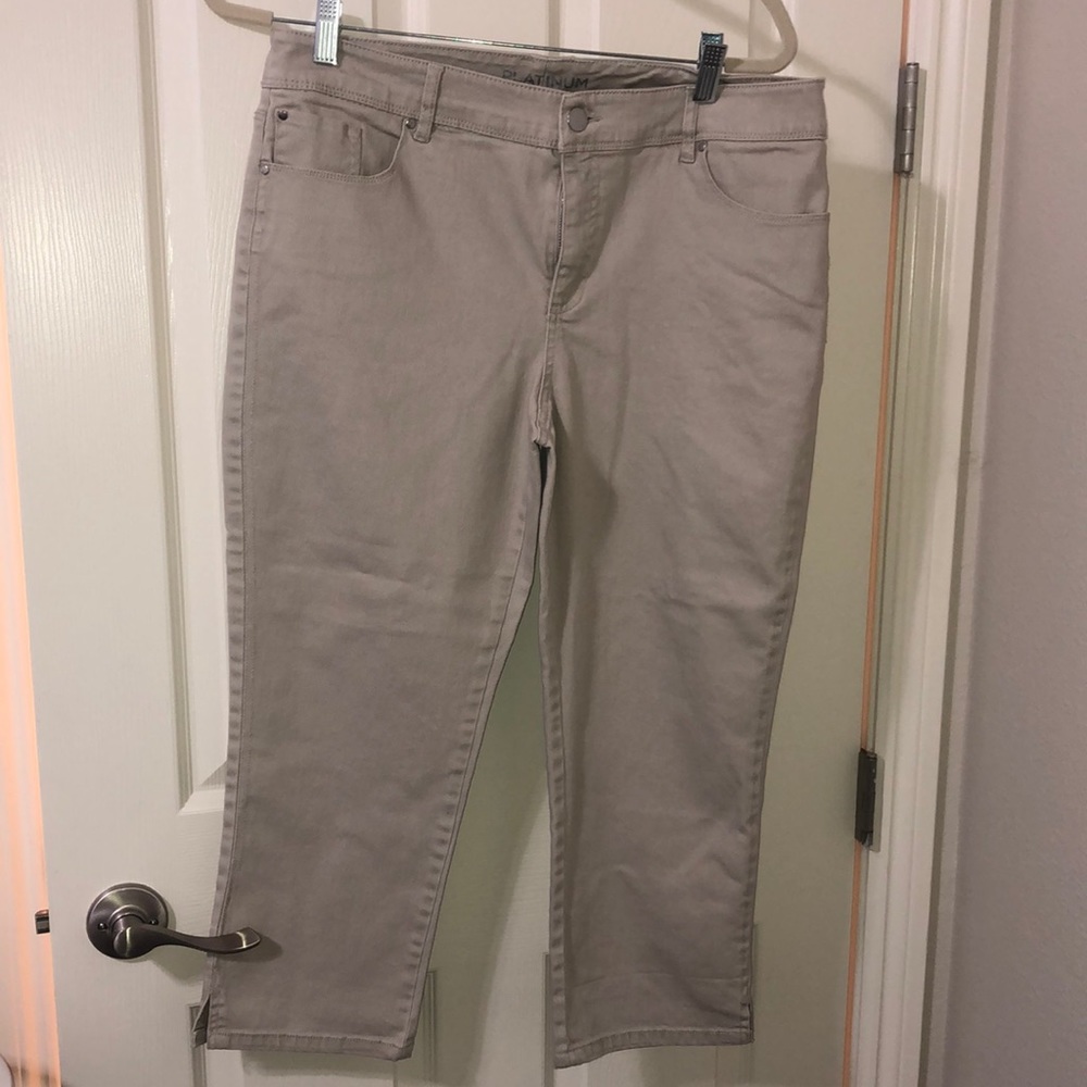 Tan jeans